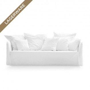 GHOST 112 Lounge Sofa 220 cm, Lino Bianco