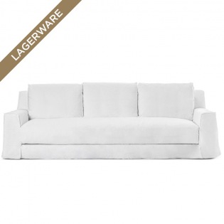 Gervasoni LOLL 14 Sofa 280 cm, Bezug Lino Bianco