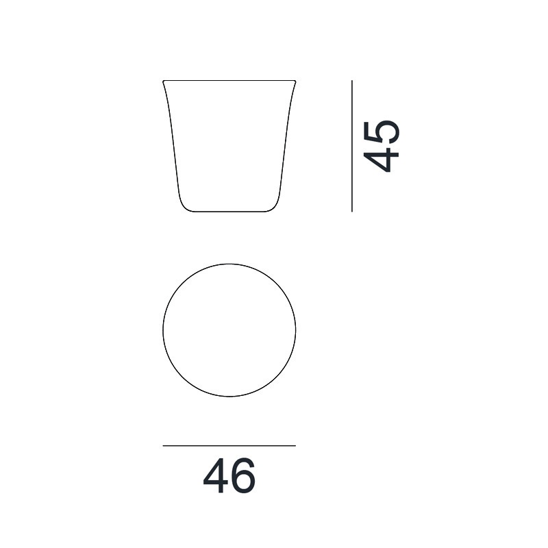 Gervasoni KASANE 19 Hocker/Beistelltisch