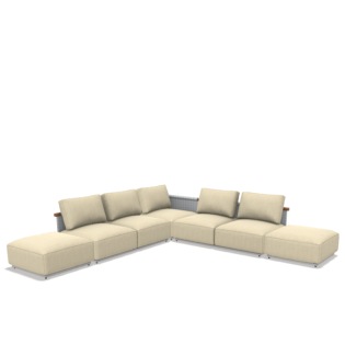 Ersatzhusse für HASHI Sofa Kombination 08