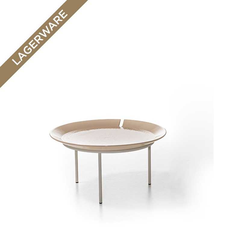 Gervasoni BRISE 54 Tablett-Couchtisch, Matt White/White