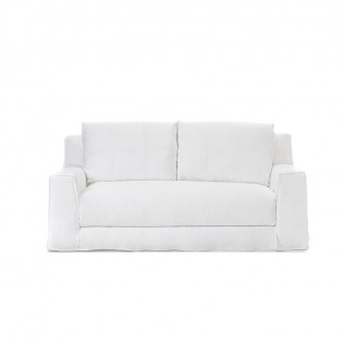 Gervasoni LOLL 10 Sofa 200 cm, Lino Bianco